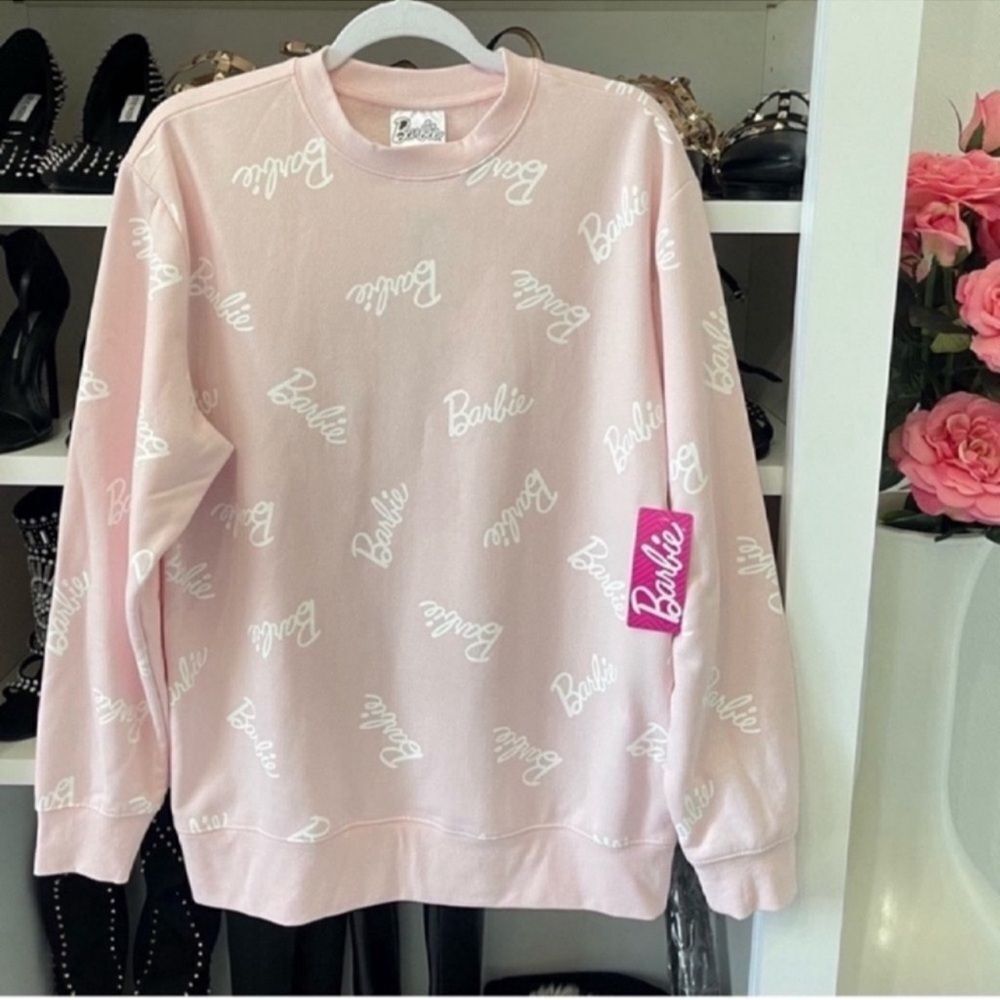 NWT Barbie Baseball button up rise and shine jersey size 
Size L/XL - Picture 3 of 11